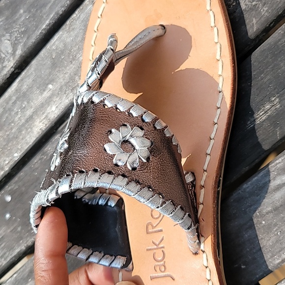 Jack Rogers Jacks Flat Sandals 7M - Picture 5 of 10